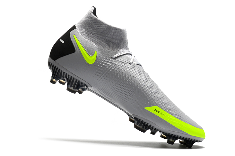 grey and yellow football boots