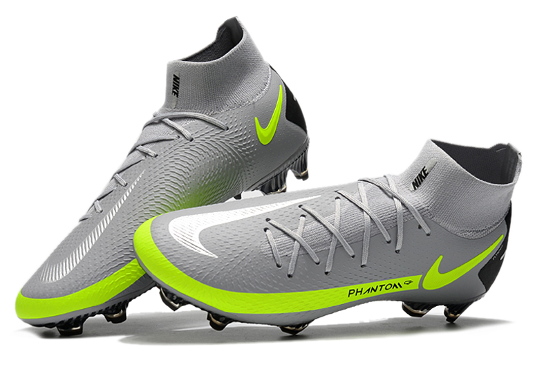 yellow and grey football boots