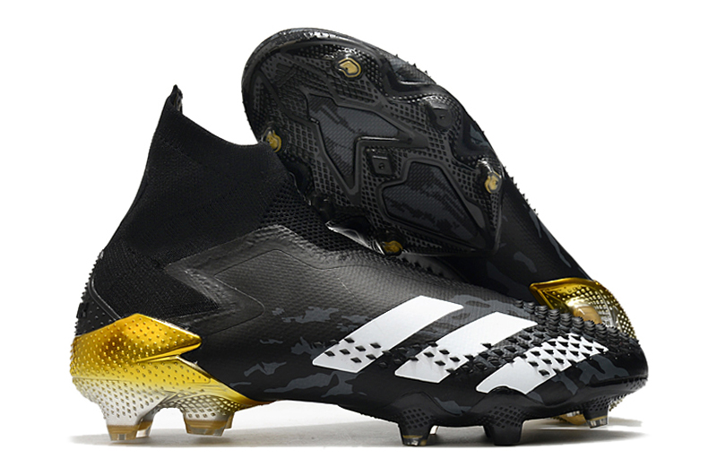 The new adidas Predator Mutator 20+ black, white and gold football boots Outside