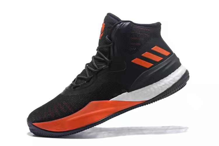 adidas black and red basketball shoes