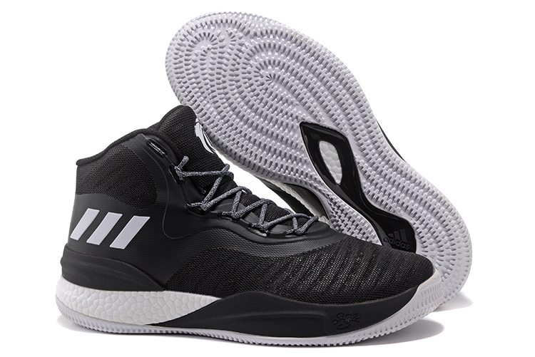 adidas-D-Rose-8-Black-White-Mens-Basketball-Shoes-2