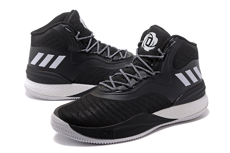 adidas D Rose 8 black men's basketball shoes free shipping