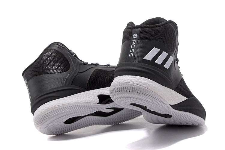 adidas D Rose 8 black men's basketball shoes free shipping