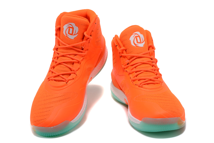 orange adidas basketball shoes