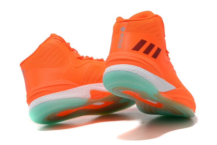 adidas D Rose 8 orange men's basketball shoes free shipping