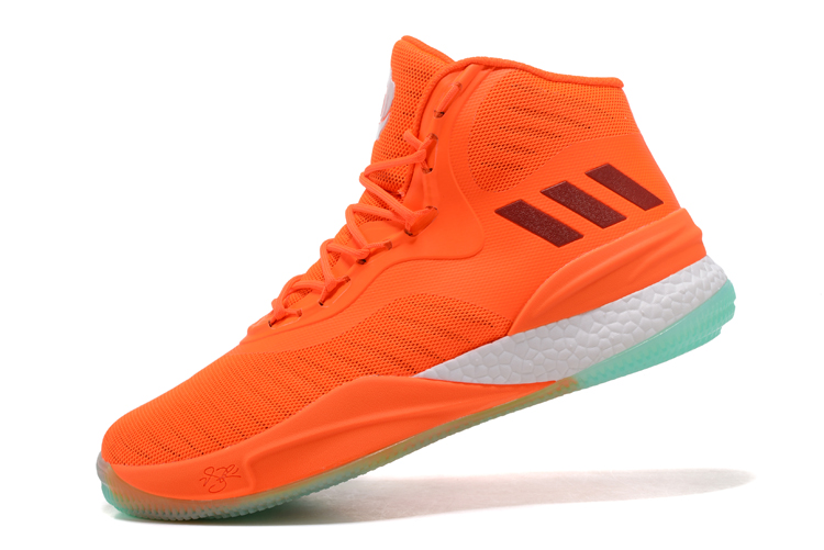 adidas D Rose 8 orange men's basketball shoes free shipping