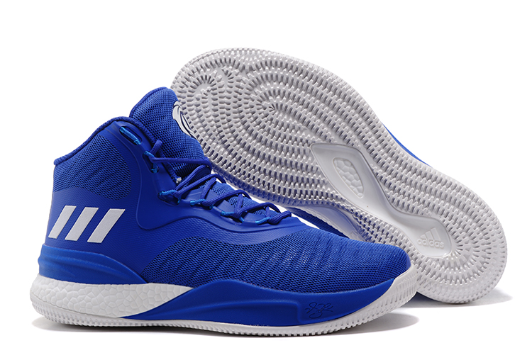 adidas D Rose 8 blue men's basketball shoes free shipping