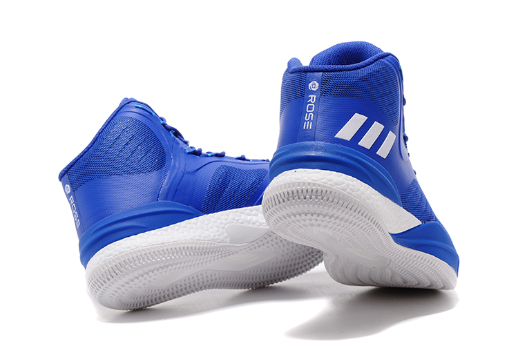 adidas D Rose 8 blue men's basketball shoes free shipping