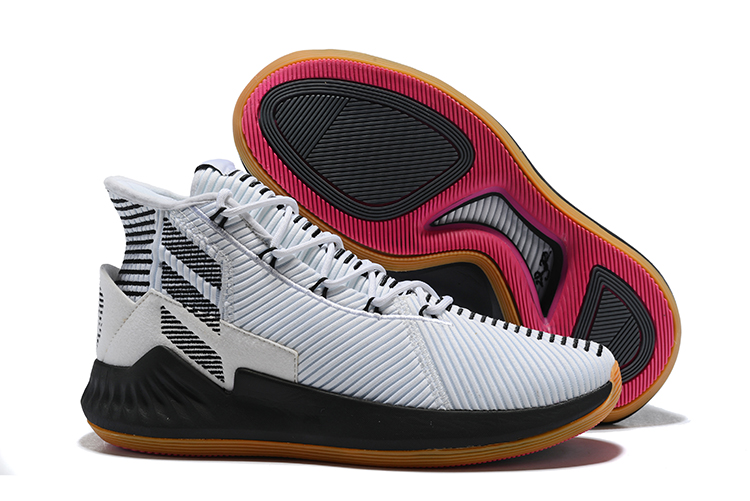 adidas-D-Rose-9-White-Black-Gum-Mens-Basketball-Shoes