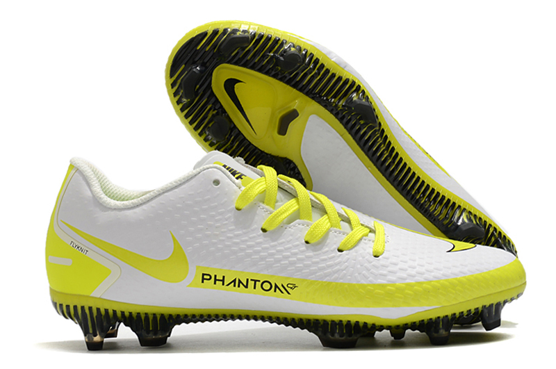 2021 new Nike Phantom GT FG white and yellow football boots buy