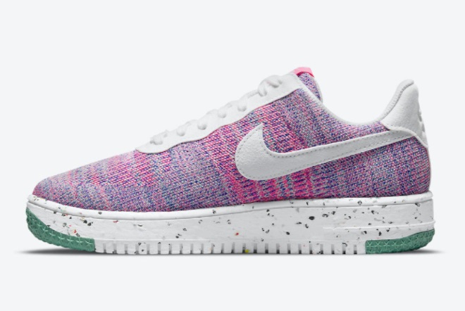 air force 1 flyknit pink