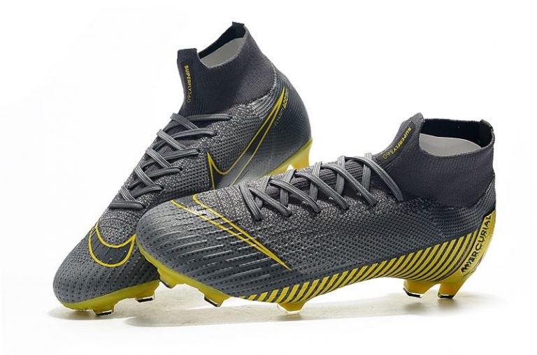 mercurial grey and yellow