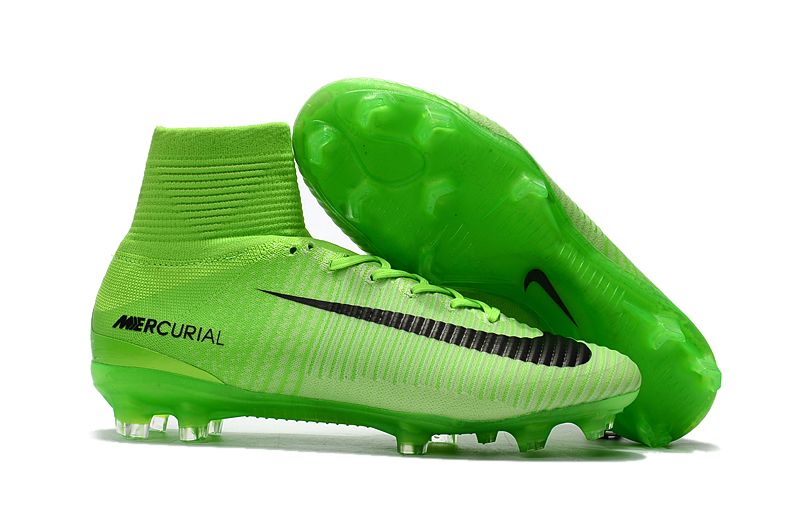 NIke Mercurial Superfly V FG green football boots Shop