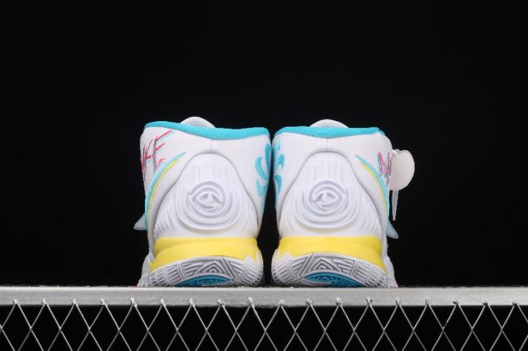kyrie 6 neon graffiti mens