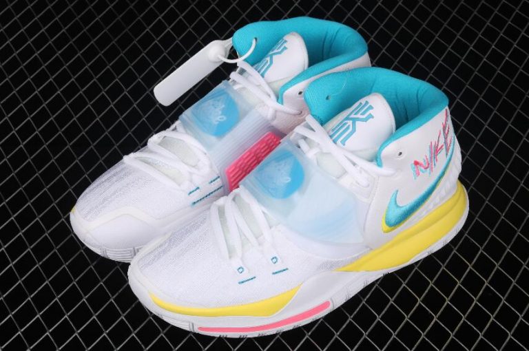kyrie 6 neon graffiti mens