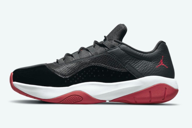 The New Air Jordan 11 Cmft Low Bred Gym Red Black White Dm0844 005