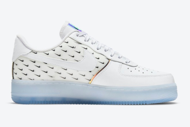 nike air force 1 multicolor swoosh