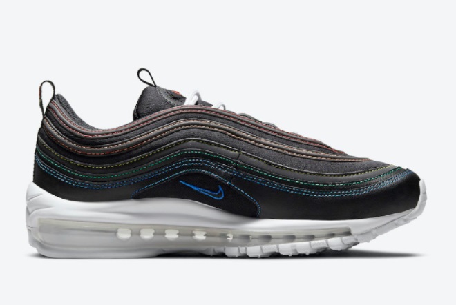 Nike Air Max 97 “Multi Stitch” Black Outlet Sale DJ5999-001