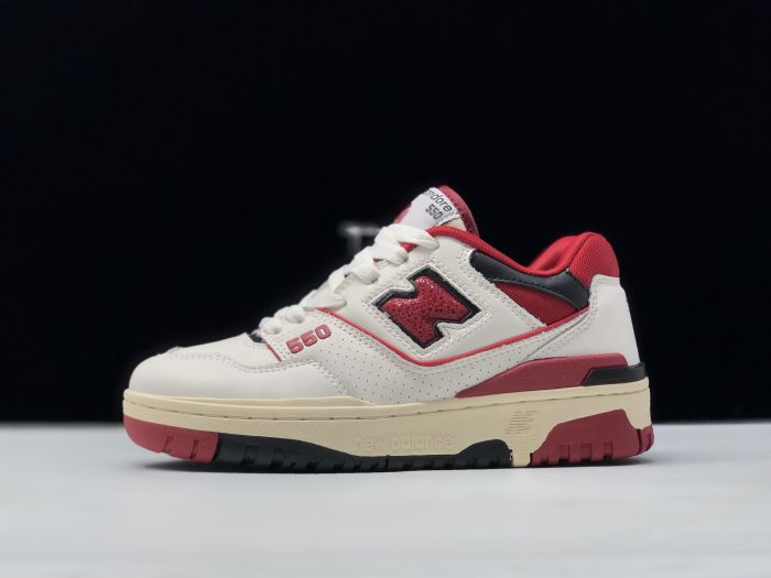 2021 New Balance 550 Aime Leon Dore White Red BB550AE1