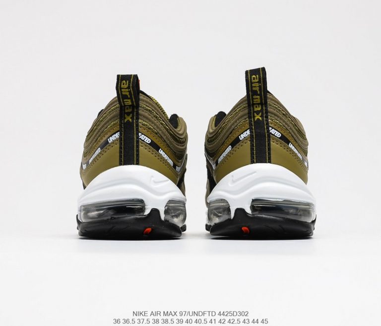 undefeated nike air max 97 militia green