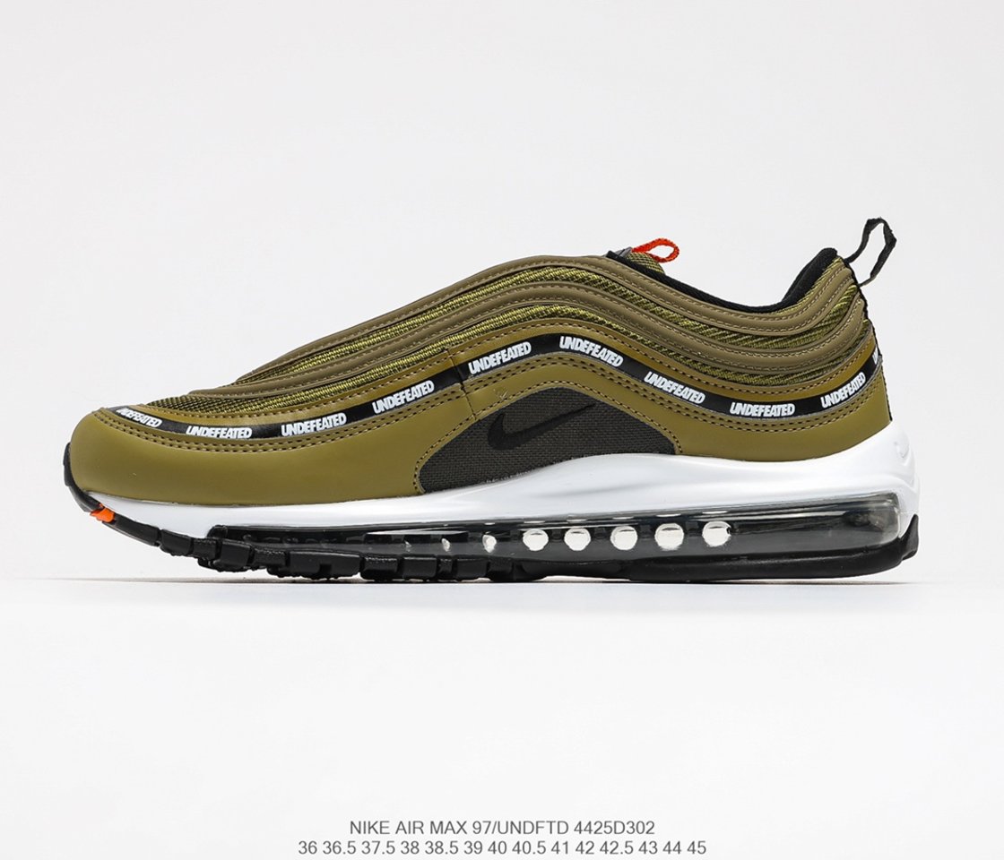 2021UNDEFEATED x Nike Air Max 97 Brown DC4830-300 Left