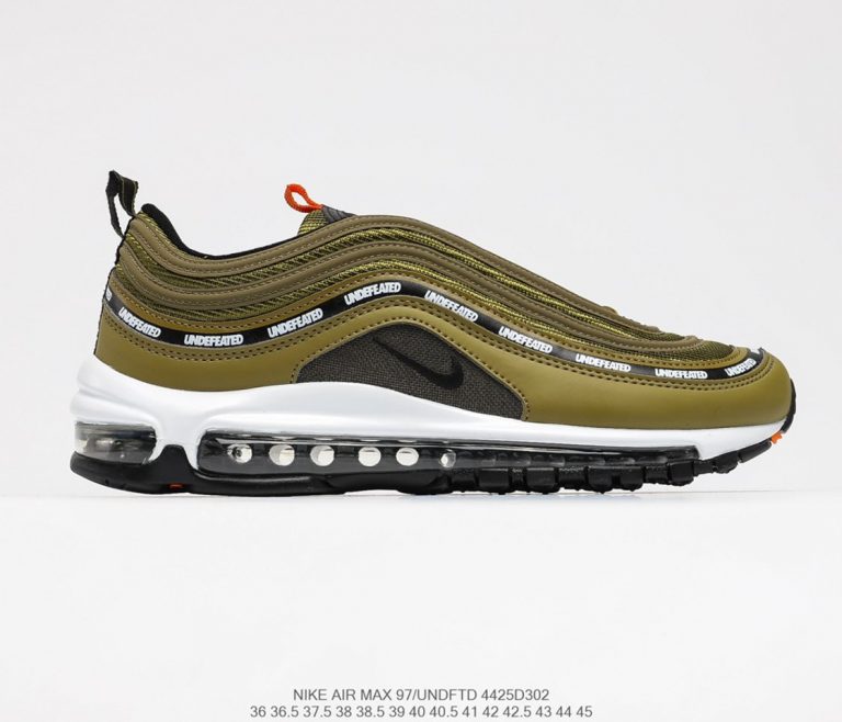 undefeated air max 97 militia green