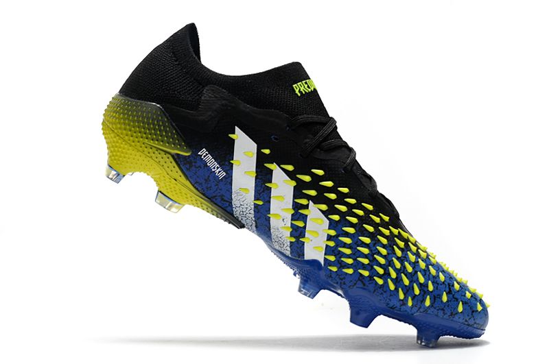 Adidas Predator freak. 1 low FG blue yellow football boots Inside
