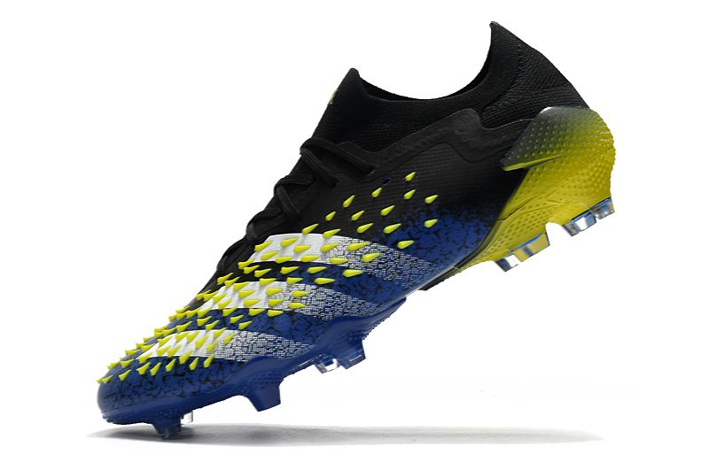 Adidas Predator freak. 1 low FG blue yellow football boots
