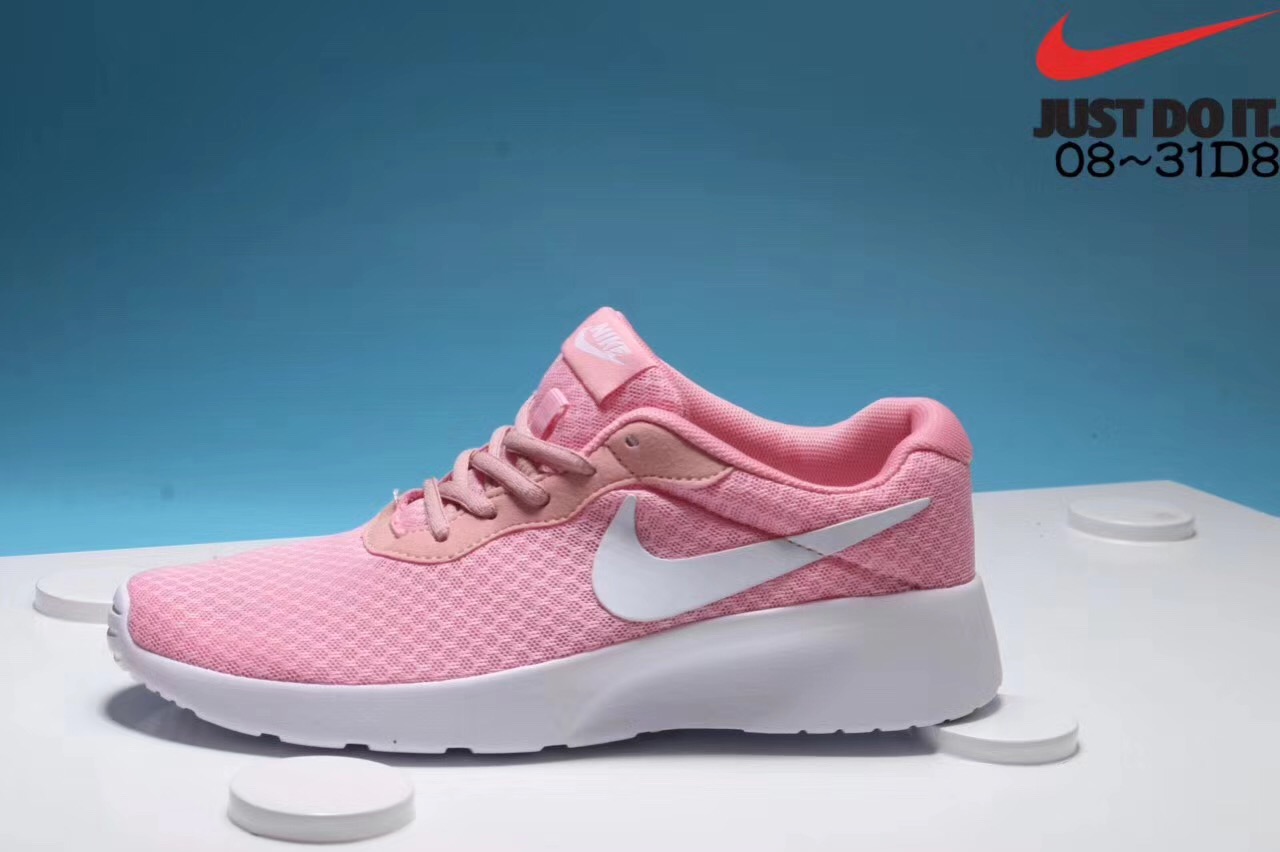 Nike London third-generation white pink running shoes