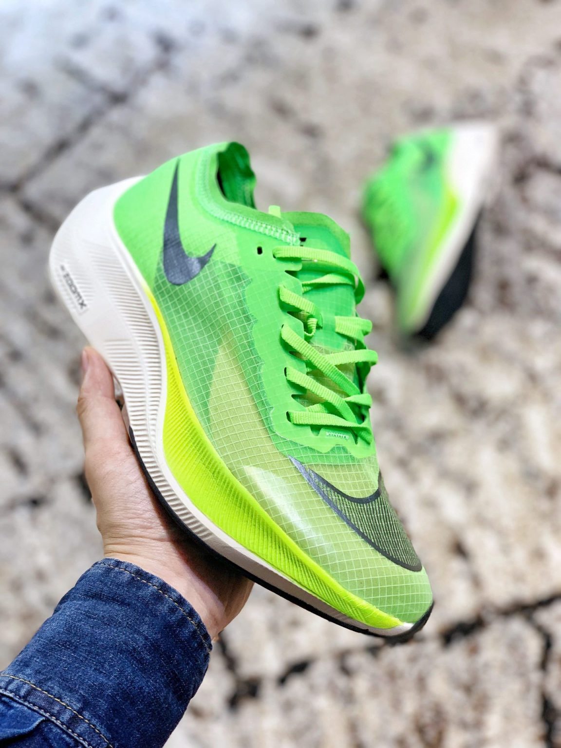 nike green vaporfly