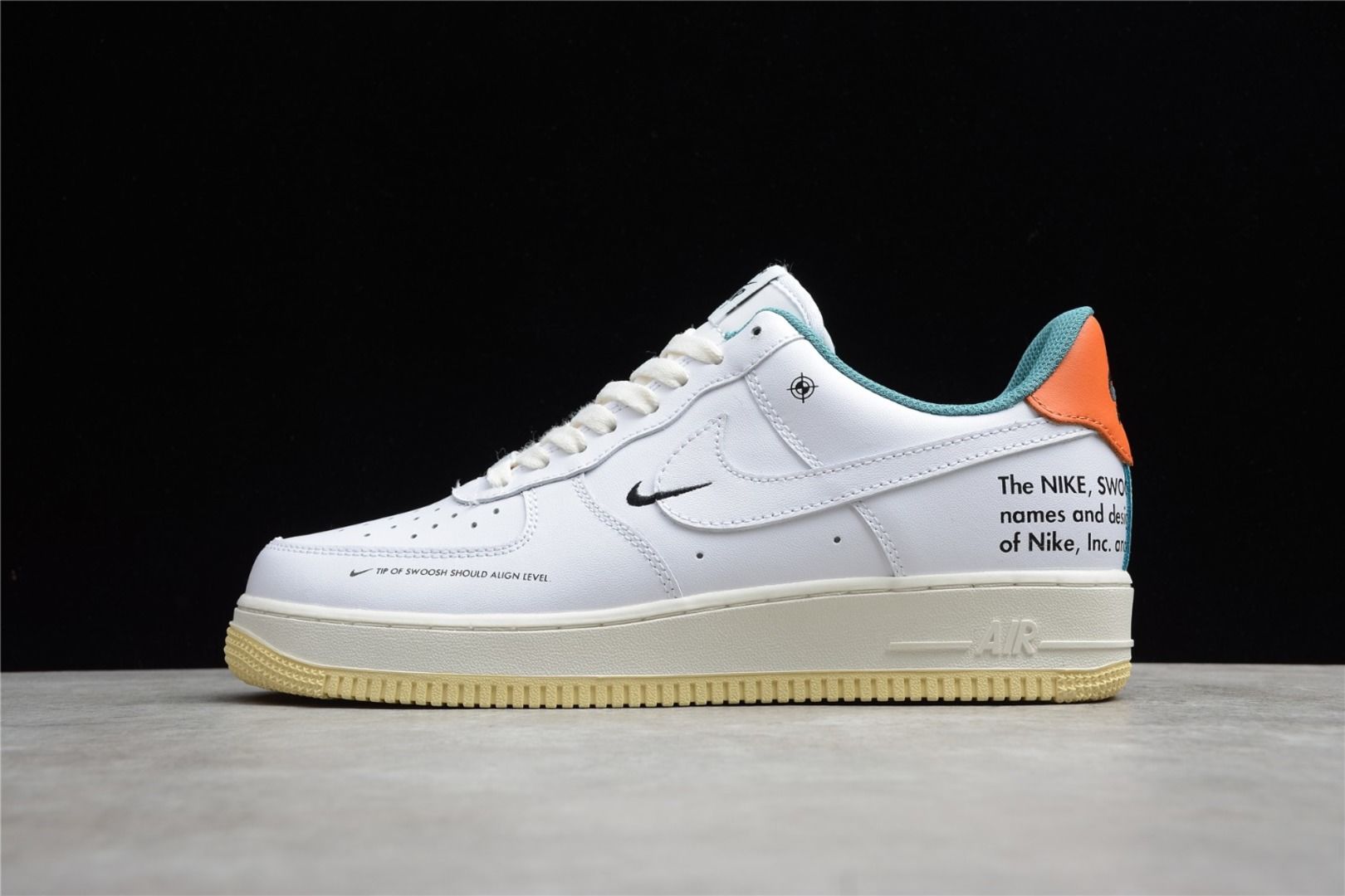 Sale Nike Air Force 1 07 LE White Sail Starfish DM0970-111