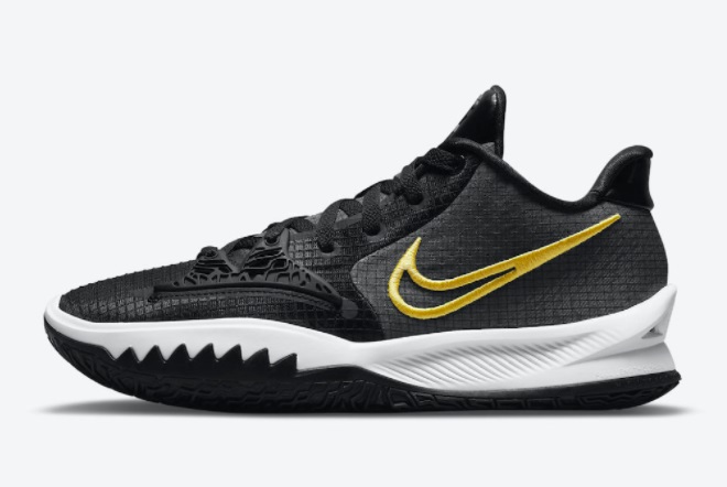 fashion-2021-nike-kyrie-low-4-black-yellow-white-outlet-sale-cz0105-001