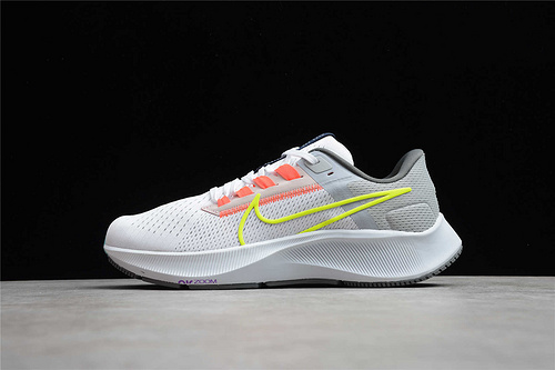 2021 Nike Air Zoom Pegasus 38 Mandarin Duck White Grey Orange Green ...