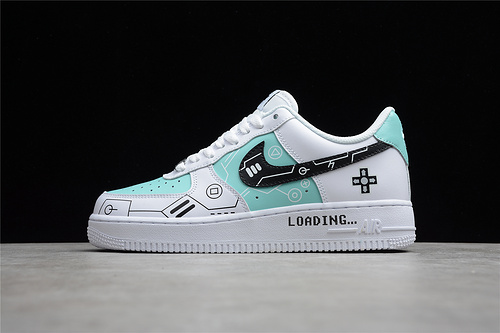 2021New Release Nike Air Force 1 Low White Green Black CW2288-114