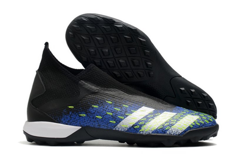 New adidas Predator Freak3 Laceless TF grass spike football shoes