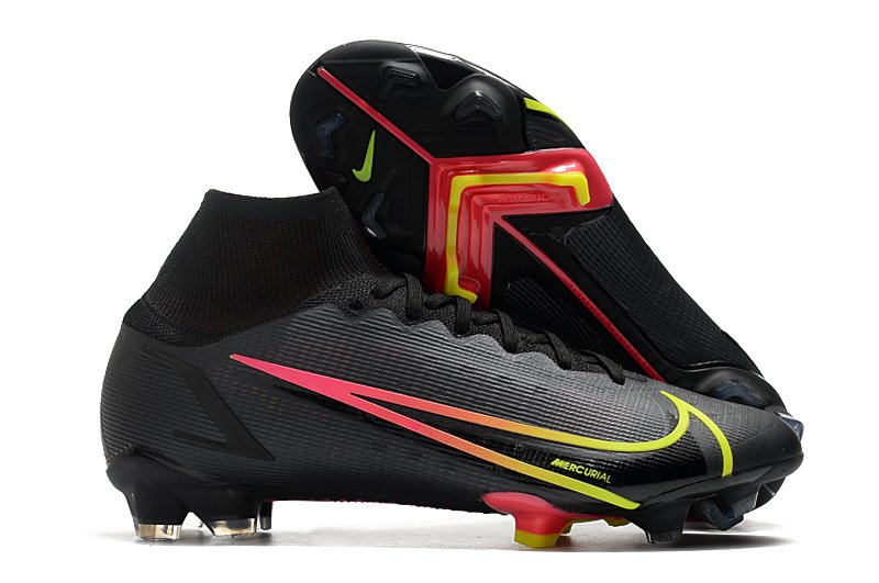 Nike Superfly 8 Elite FG black football boots Outside