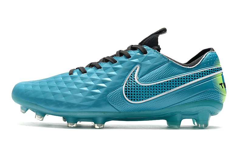 2021 Nike Tiempo Legend 8 Elite FG Aqua Blue Football Boots