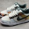 2021 New Nike Dunk Low Multi-Camo DH0957-100 Back overall