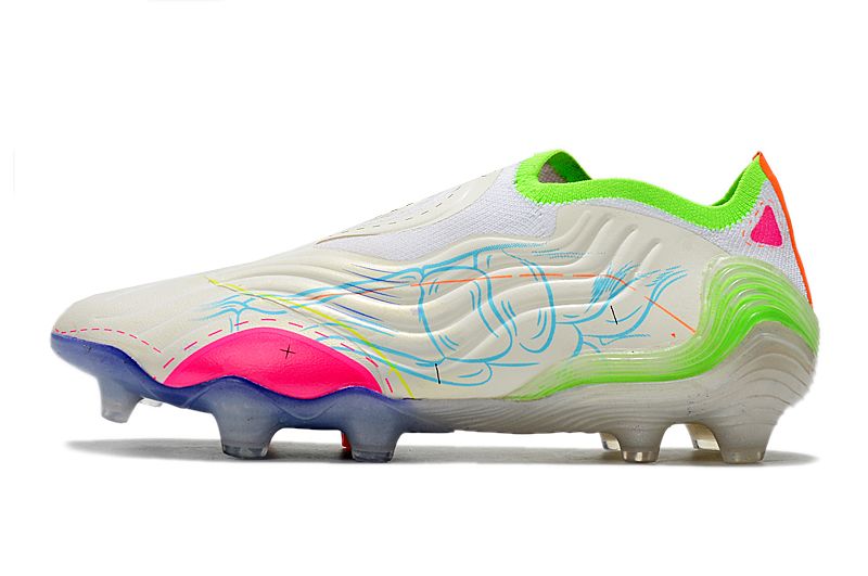Adidas Capa SENSE+ electroplated FG green and white football boots
