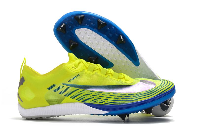 New Nike Zoom Victory 5 XC yellow-green football shoes