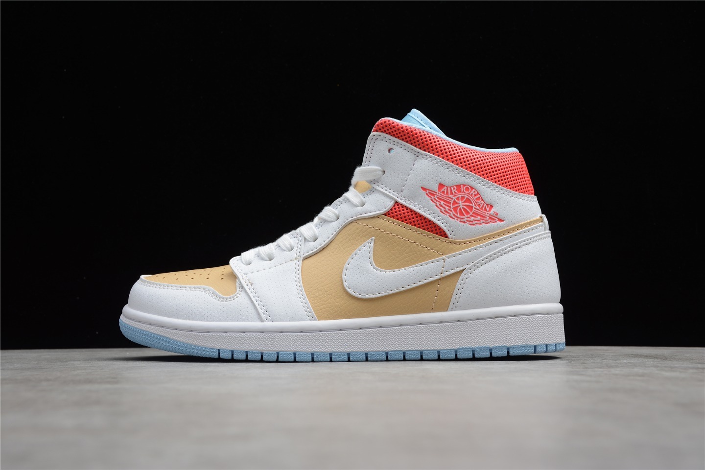 Best selling Nike Air Jordan 1 Mid SE Sesame Men's and Women's CZ0774-200