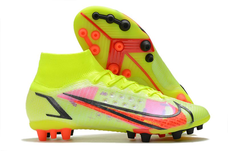 Nike Superfly 8 Pro AG yellow black red football boots