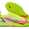 Nike Vapor 14 Elite TF yellow black red football shoes