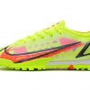 Nike Vapor 14 Elite TF yellow black red football shoes Outside