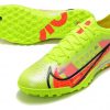 Nike Vapor 14 Elite TF yellow black red football shoes vamp