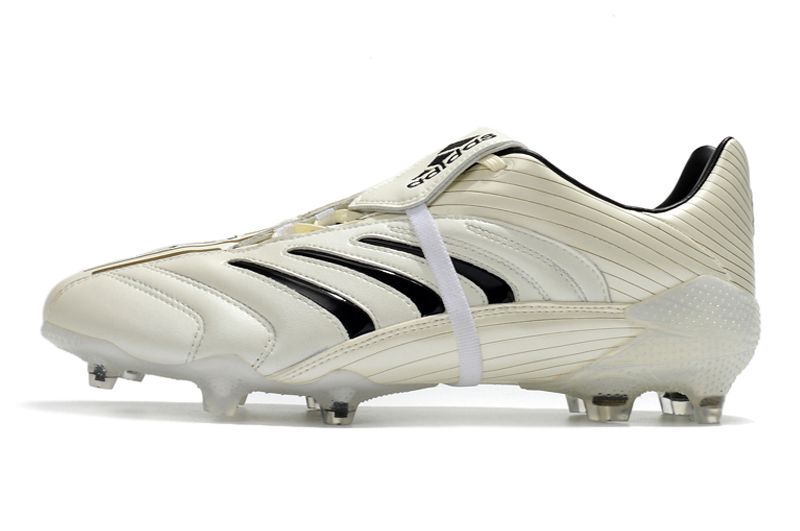 Adidas Falcon ABSOLUTE 20 FG dust white black football boots Outside