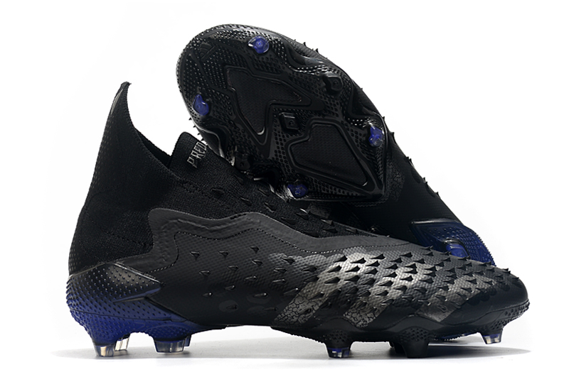 Adidas PREDATOR FREAK + FG black football shoes side