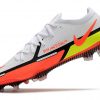 New Nike Phantom GT2 Elite FG white and red football boots Left