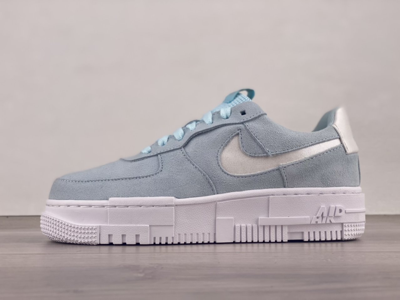 Nike Air Force 1 Pixel Glacier Blue Casual Shoes DH3855-400