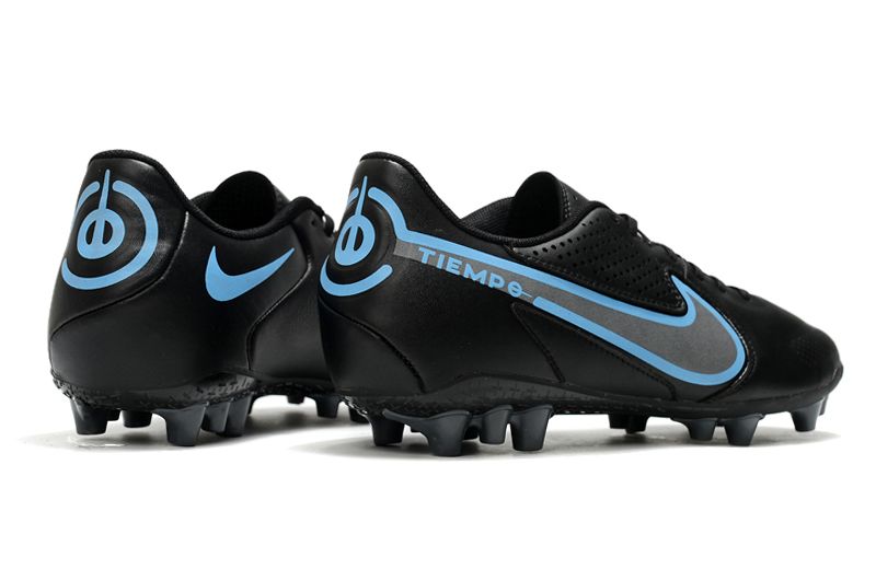 Nike Legend 9 Academy AG Black Blue Football Boots Right